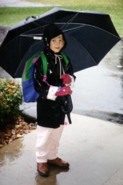 rainy school day - 1999