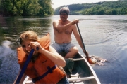 Canoeing on St. Croix with Dad & Mom (2002)
