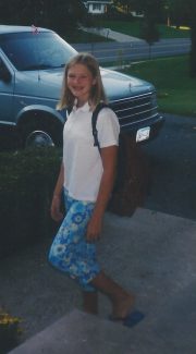 1st day of 6th grade