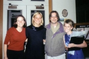 Krista with teachers (2002)