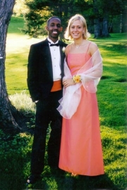 Urgessa & Krista at prom (2002)