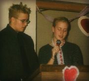 Joey & Krista singing "Eternity" at Valentines Dinner