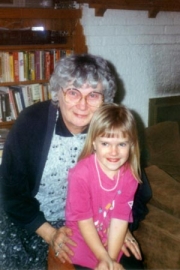 Nikki and Grandma Mayer (1991)