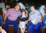 Nikki with Papa & Mema (1992)