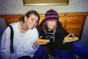 Jenna & Nikki at Youth Convention, Rochester (2003)