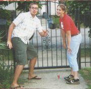 Joey & Nikki in NYC (2002)